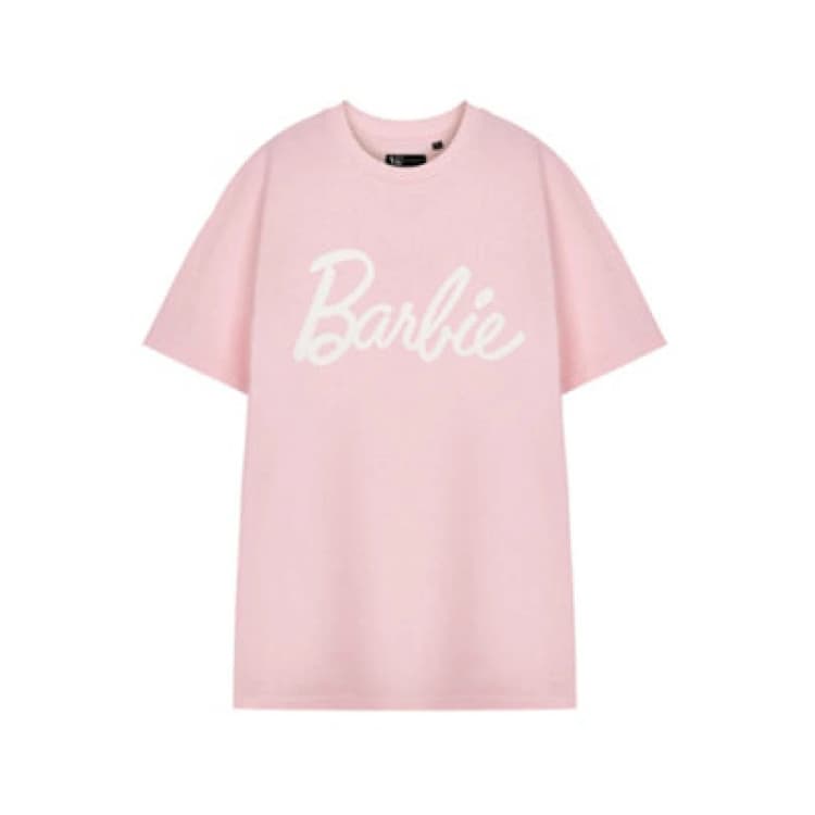 Image of Barbie Short Sleeved T-Shirt Pink
