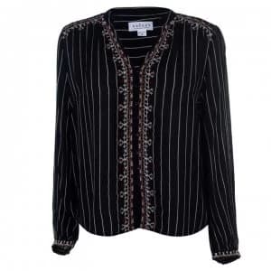 Image of Velvet T-Shirt - Stripe