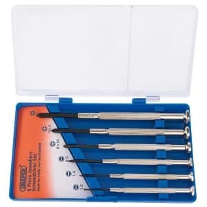 Image of Draper 6 Piece Precision Screwdriver Set