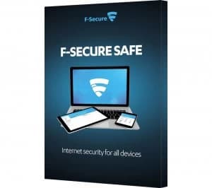 Image of F-Secure SAFE Internet Security 3 devices 1 year