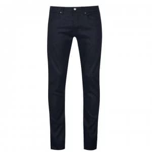 Image of Hugo Boss 708 Slim Fit Stretch Jeans Navy Size 34 Men