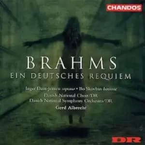 Image of Johannes Brahms - Ein Deutsches Requiem (Dam-jensen, Skovhus, Albrecht, Dnso) CD Album - Used