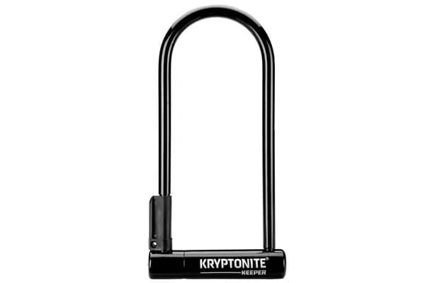 Image of Kryptonite Keeper 12 Long Shackle U-Lock- Sold Secure Silver