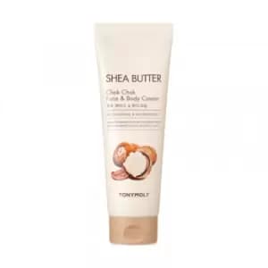 Image of TONYMOLY Chok Chok Shea Butter Face & Body Cream 250ml