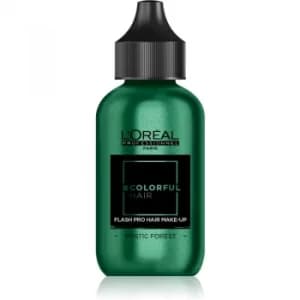 Image of LOreal Professionnel Colorful Hair Pro Hair Make-up 1 Day Hair Make-up Shade Mystic Forest 60ml
