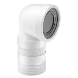 Image of McAlpine 90 Degree Flexible Pan Connector WC-CON8FV - 524589