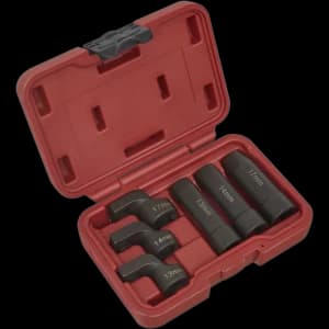 Image of Sealey 6 Piece 3/8" Drive EGT Sensor Socket Set 3/8"
