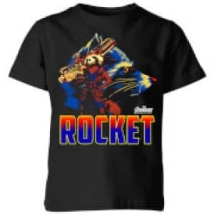 Image of Avengers Rocket Kids T-Shirt - Black - 11-12 Years