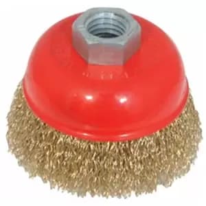 Image of Silverline - Brassed Steel Crimp Cup - 75mm