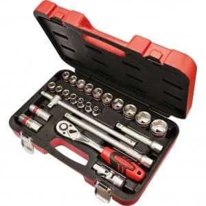 Image of Faithfull 24 Piece 1/2" Drive Socket Set 1/2"