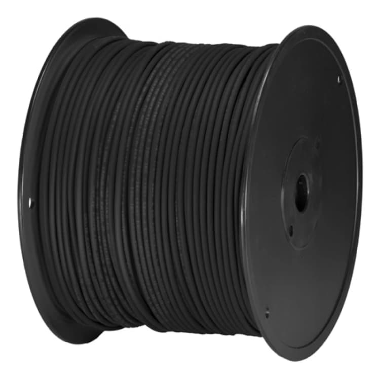 Image of Cablenet Cat6 Black U/UTP PVC 24AWG Stranded Patch Cable 305m Box