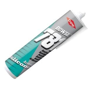 Image of Dowsil 781 Silicone Sealant White 310ml