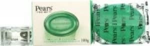 Image of Pears Pure & Gentle Transparent Soap Green With Lemon Flower Extracts 100g
