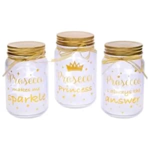Image of Firefly Words LED Prosecco Jar