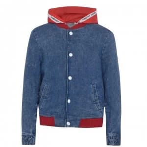 Image of Marc Jacobs Junior Boys Denim Jacket - Bleach