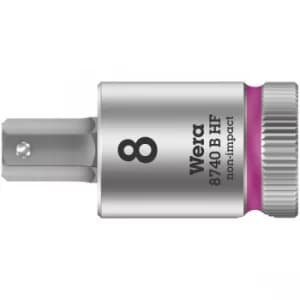 Image of Wera 05003039001 8740 B HF Zyklop In-Hex 3/8" Bit-Socket 8 x 38.5mm