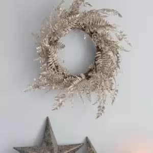 Image of Champagne Gold Luxe Wreath Gold