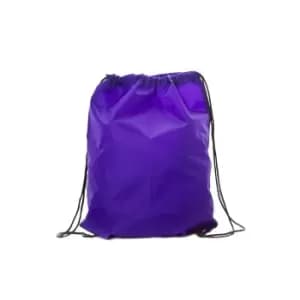 Image of United Bag Store Drawstring Bag (One Size) (Purple)
