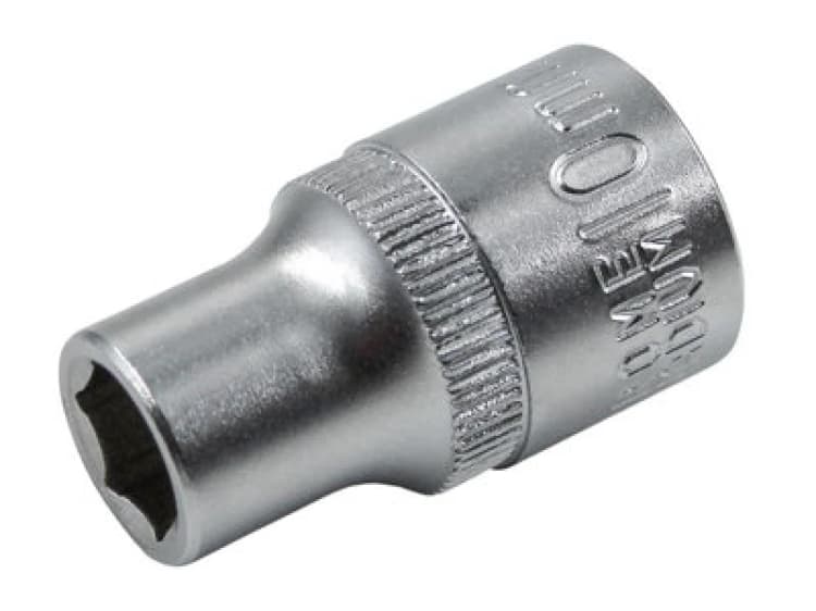 Image of Faithfull Hex Socket 1/2In Drive 10mm Faisoc1210Q