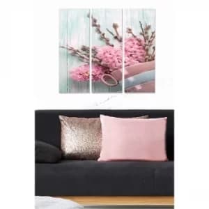 Image of MDF10086628 Multicolor Decorative MDF Painting (3 Pieces)