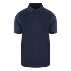 Image of AWDis Just Polos Mens Stretch Pique Polo Shirt (S) (Navy)