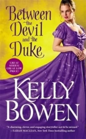 Image of Between the devil and the duke by Kelly Bowen