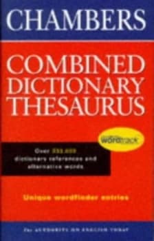 Image of Chambers Combined Dictionary Thesaurus by Martin H Manser and Megan Thomson Hardback