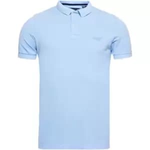 Image of Superdry VT Dust Polo Shirt - Blue