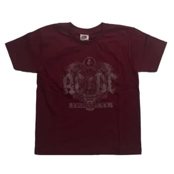Image of AC/DC - Black Ice Kids 11-12 Years T-Shirt - Red