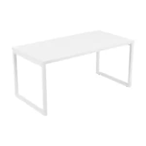Image of Picnic Low Table 1600 - Ice White Top and White Legs