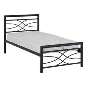 Image of Seconique Kelly 3' Bed - Black