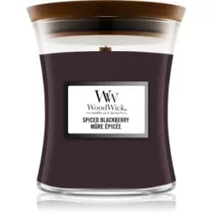 Image of Woodwick Spiced Blackberry Scented Candle 275g