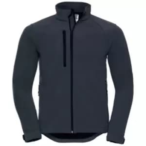 Image of Russell Mens Water Resistant & Windproof Softshell Jacket (XS) (French Navy)