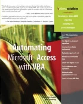 Image of Automating Microsoft Access with VBA by Susan Sales Harkins