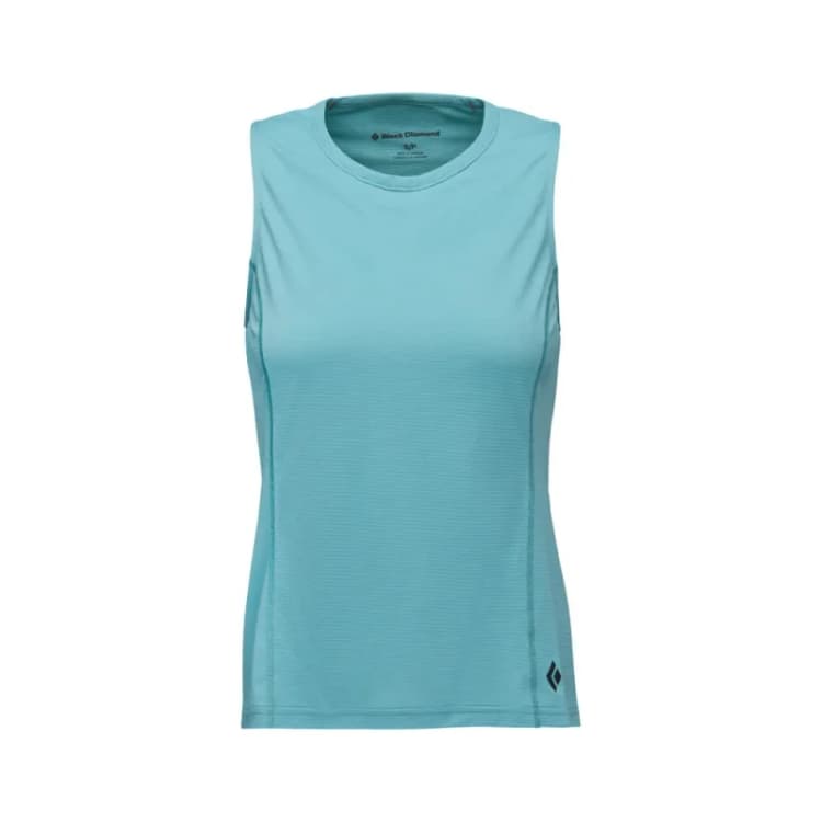 Image of Womens tank top Black Diamond Distance Tech Bleu Female M