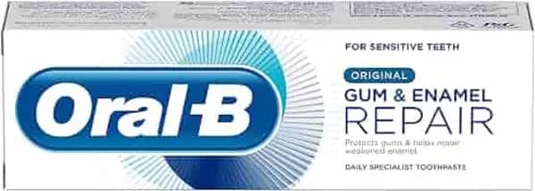 Image of Oral B Gum & Enamel Repair Whitening Toothpaste 75ml