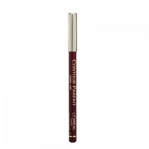 Image of L'oreal Contour Parfait Lip Liner 665 Black Red