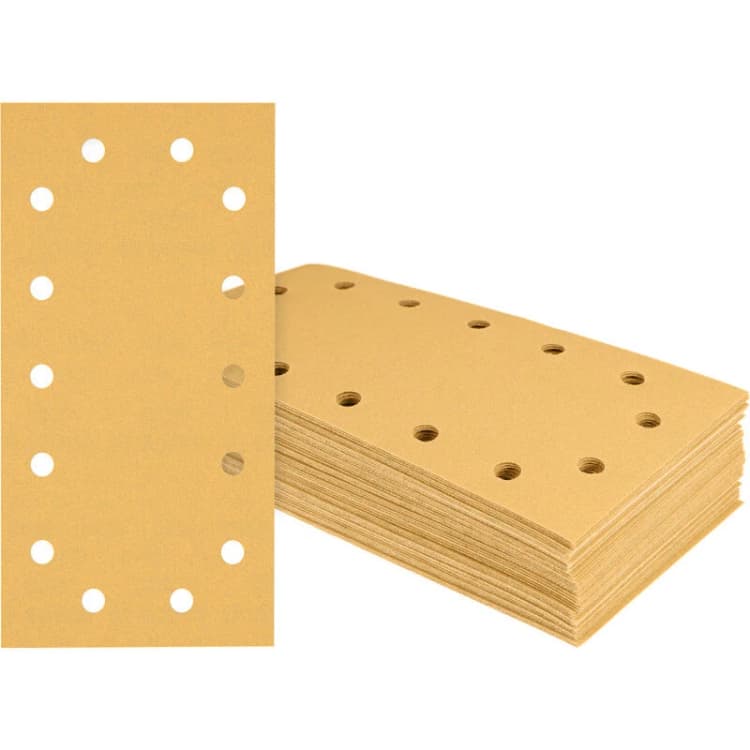 Image of Bosch Expert C470 Punched Hook and Loop 1/2 Sanding Sheets 2608900949 Width x Length: 115mm x 230mm