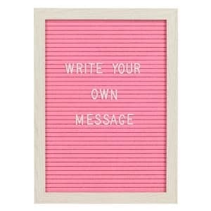 Image of Pink and White Cinema Letter Board