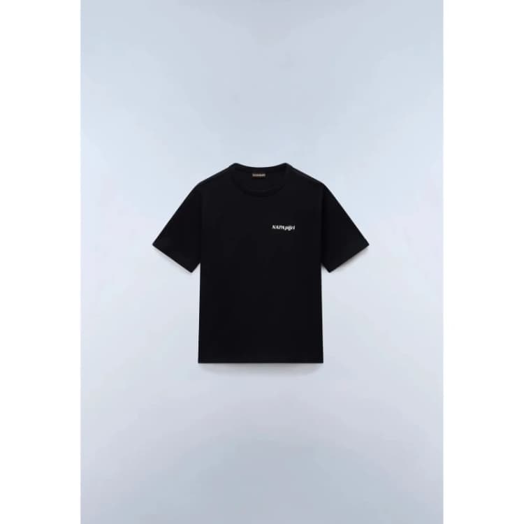 Image of Kid's T-Shirt Napapijri Albedo Noir Unisex 10 ans