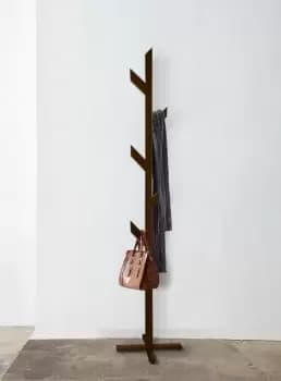 Image of Arbrano Solid Wood Handmade Coat and Hat Rack
