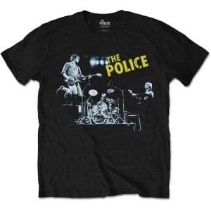 Image of The Police - Live Mens XXX-Large T-Shirt - Black