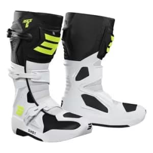 Image of Shot Race 6 Black White Neon Yellow 40