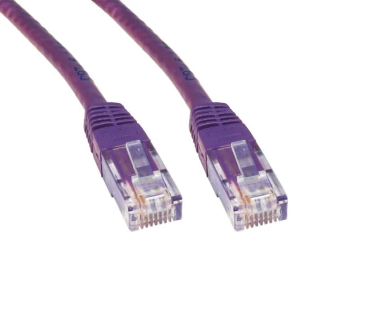 Image of Cables Direct ERT-600V networking cable Violet 0.5 m Cat6 U/UTP (UTP)