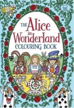 Image of The Alice in Wonderland Colouring Book by Rachel Cloyne Paperback