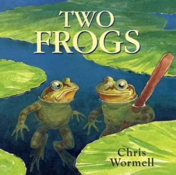 Image of Two Frogs by Christopher Wormell Paperback