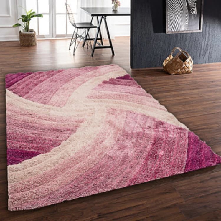 Image of Ds Living Ultra Plush Stella Purple Rug