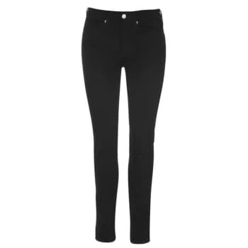 Image of Calvin Klein Jeans Calvin High Rise Skinny Jeans Womens - Eternal Black