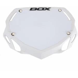 Image of Box Phase 1 Small Number Plate White