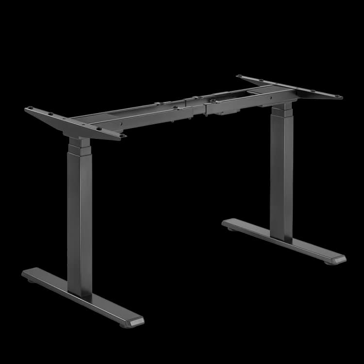 Image of LogiLink Sit-stand desk frame. dual motor. easy-use controller. black